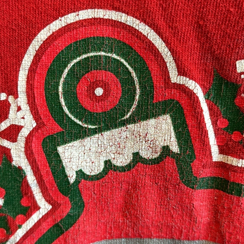 Vintage Spurs Christmas TShirt - Picture 3 of 7